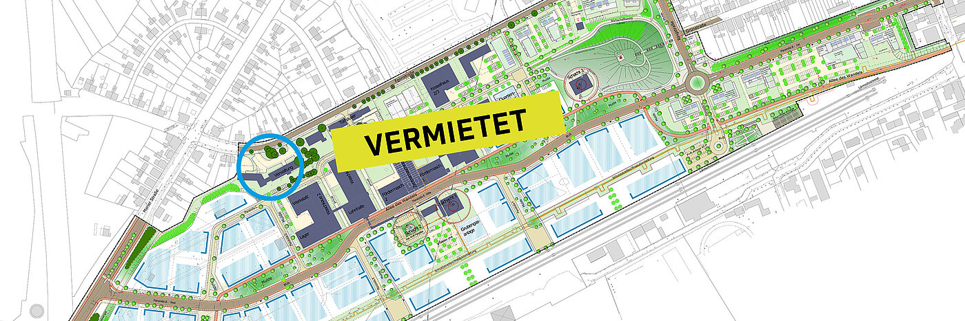 Lageplan der Bestandsimmobilie