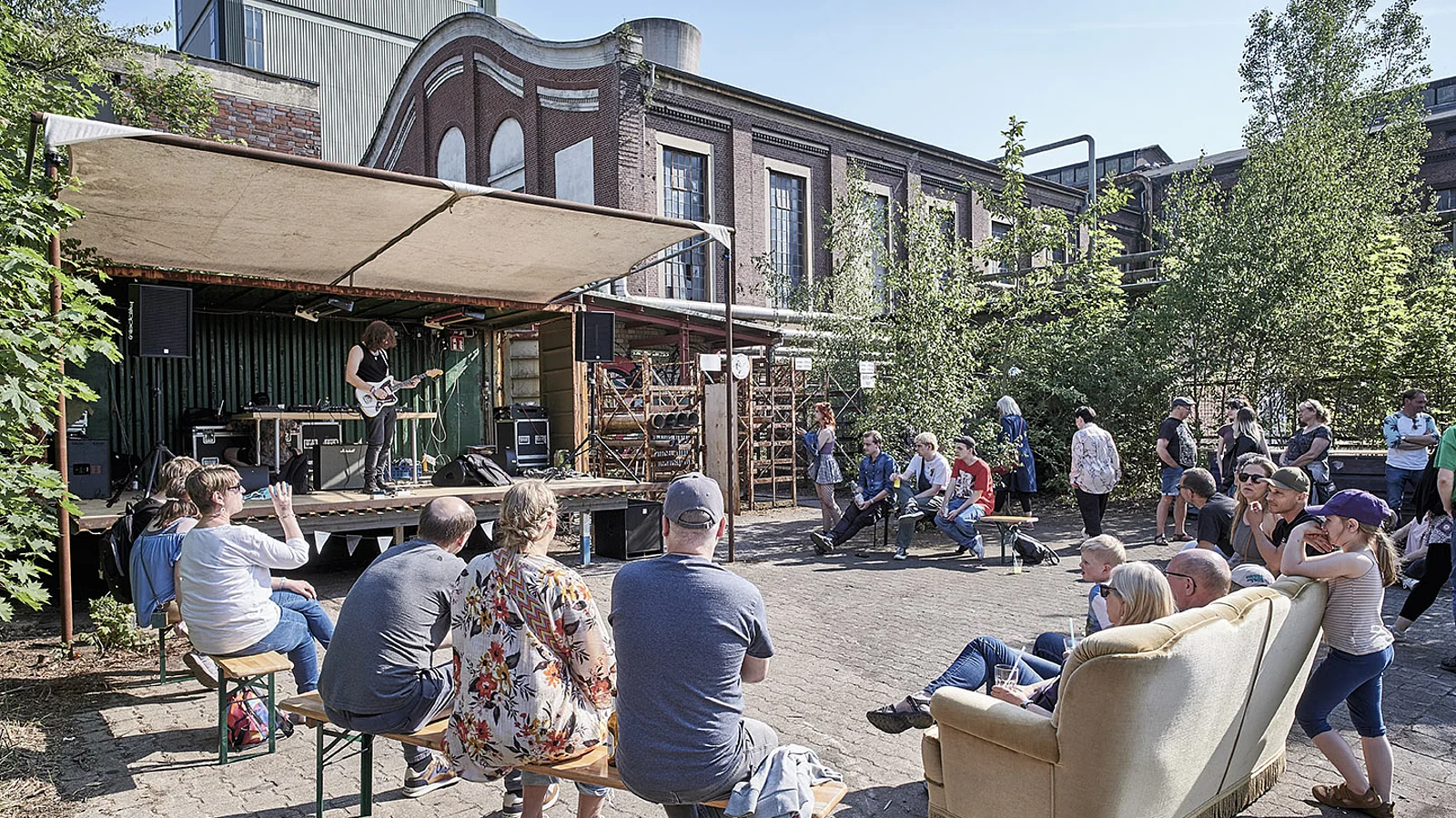 Impressionen vom Urban-Art-Festival RUbug auf der Neuen Zeche Westerholt
